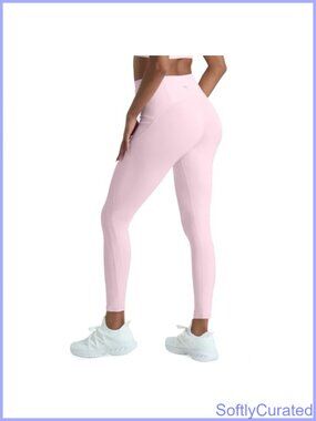 High Waisted Yoga Leggings with Pocket Moisture Wicking Gym Workout Pants